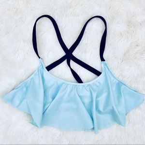 PINK bathing suit top